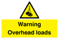 WV12764: Warning Overhead loads