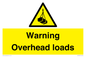 WV12764: Warning Overhead loads