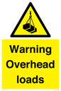 WV12764: Warning Overhead loads