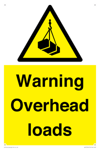 WV12764: Warning Overhead loads