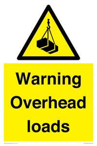 WV12764: Warning Overhead loads