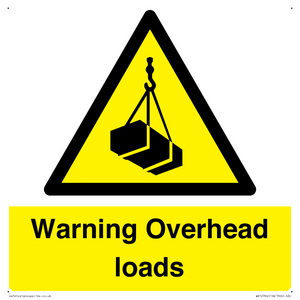 WV12764: Warning Overhead loads