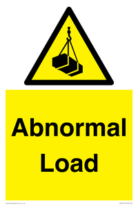 WV12775: Abnormal Load