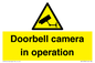 WV12780: Doorbell camera in operation