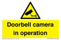 WV12780: Doorbell camera in operation
