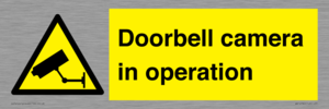 WV12780: Doorbell camera in operation