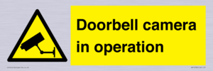 WV12780: Doorbell camera in operation