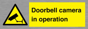 WV12780: Doorbell camera in operation