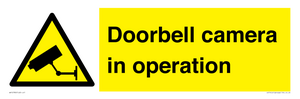 WV12780: Doorbell camera in operation