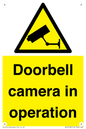 WV12780: Doorbell camera in operation
