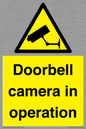 WV12780: Doorbell camera in operation