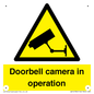WV12780: Doorbell camera in operation