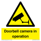 WV12780: Doorbell camera in operation