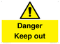 WV12808: Danger Keep out