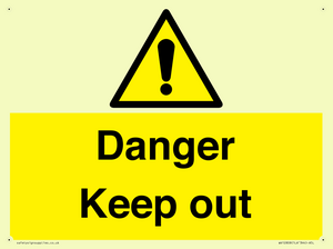 WV12808: Danger Keep out