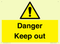 WV12808: Danger Keep out