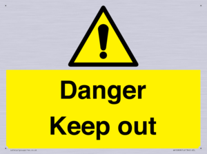 WV12808: Danger Keep out