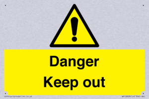 WV12808: Danger Keep out