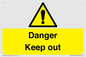 WV12808: Danger Keep out