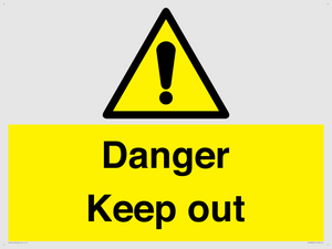 WV12808: Danger Keep out