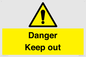 WV12808: Danger Keep out