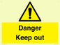 WV12808: Danger Keep out