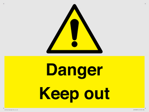 WV12808: Danger Keep out