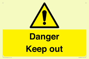 WV12808: Danger Keep out