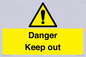 WV12808: Danger Keep out