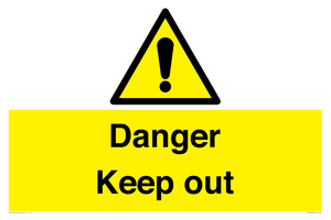 WV12808: Danger Keep out