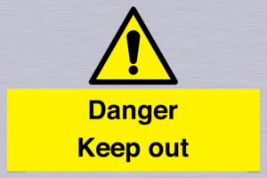 WV12808: Danger Keep out