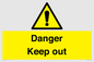 WV12808: Danger Keep out