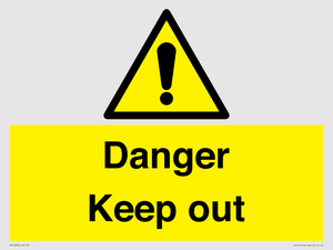 WV12808: Danger Keep out