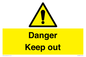 WV12808: Danger Keep out