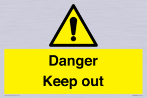 WV12808: Danger Keep out