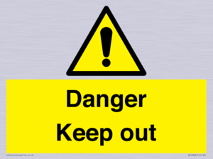 WV12808: Danger Keep out