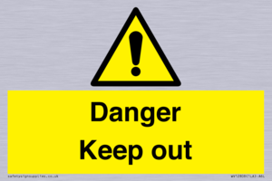 WV12808: Danger Keep out