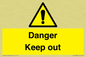 WV12808: Danger Keep out