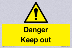 WV12808: Danger Keep out