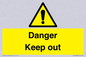 WV12808: Danger Keep out