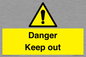 WV12808: Danger Keep out