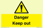 WV12808: Danger Keep out
