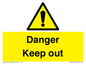 WV12808: Danger Keep out