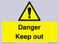 WV12808: Danger Keep out