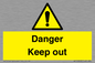 WV12808: Danger Keep out