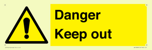 WV12808: Danger Keep out