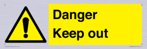 WV12808: Danger Keep out