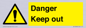 WV12808: Danger Keep out