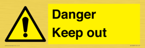 WV12808: Danger Keep out