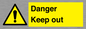 WV12808: Danger Keep out